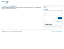 Tablet Screenshot of bluesenroll.secure-enroll.com