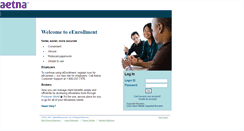 Desktop Screenshot of aetna1.secure-enroll.com