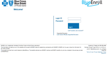 Tablet Screenshot of bcbsri.secure-enroll.com