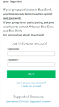 Mobile Screenshot of abcbs.secure-enroll.com